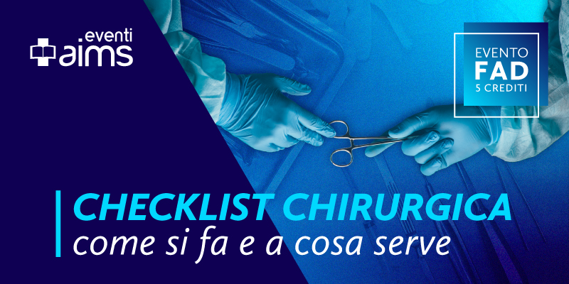 Corso FAD checklist chirurgica